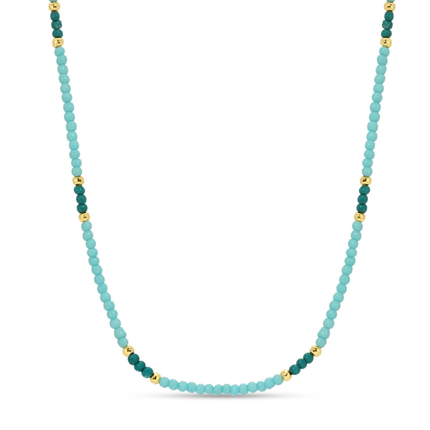 Splendid Iris - Sale - Delicate Seed Bead Necklaces - Assorted: Taupe/Peach/Grey