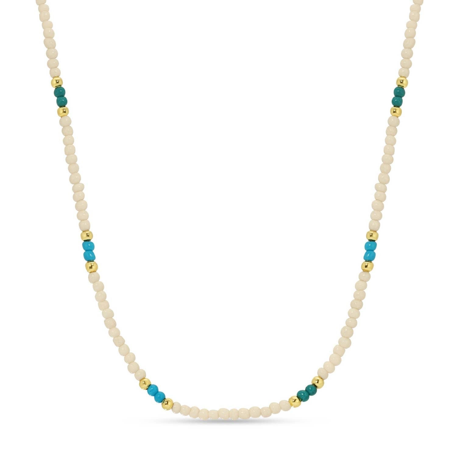 Splendid Iris - Sale - Delicate Seed Bead Necklaces - Assorted: Black/Grey/White
