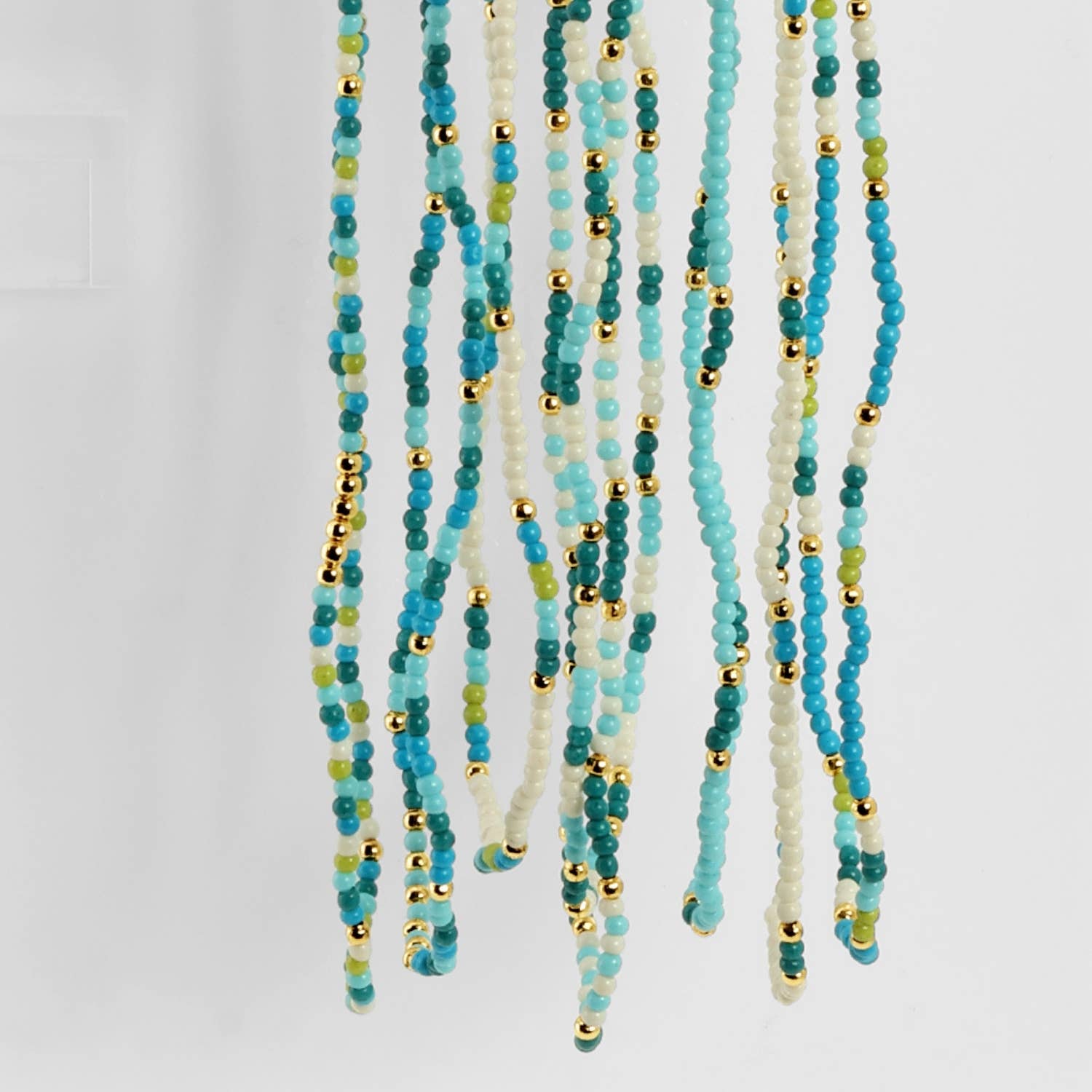 Splendid Iris - Sale - Delicate Seed Bead Necklaces - Assorted: Black/Grey/White
