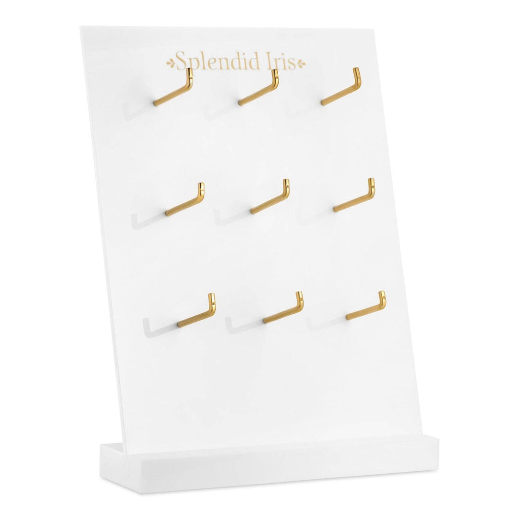 Splendid Iris - Branded 9 Hook Display