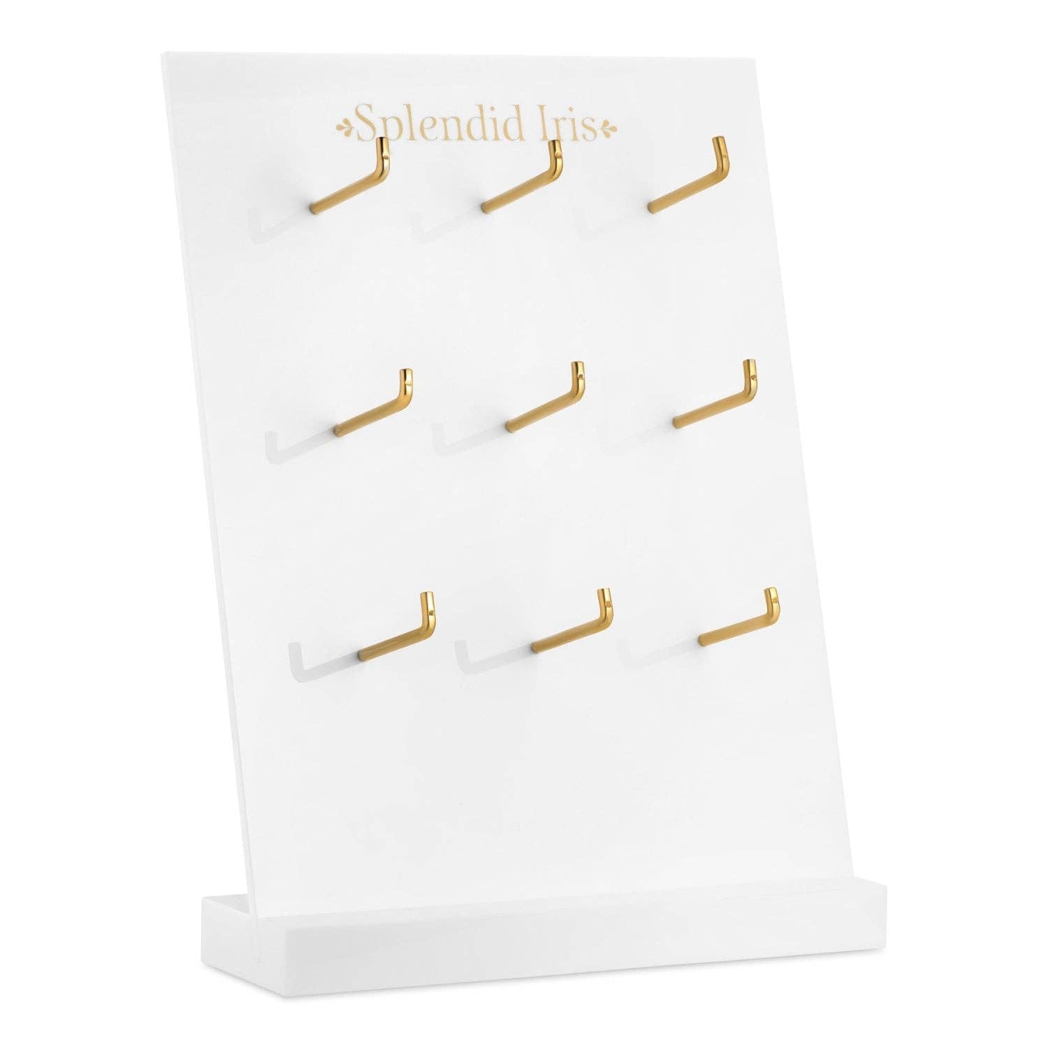 Splendid Iris - Branded 9 Hook Display