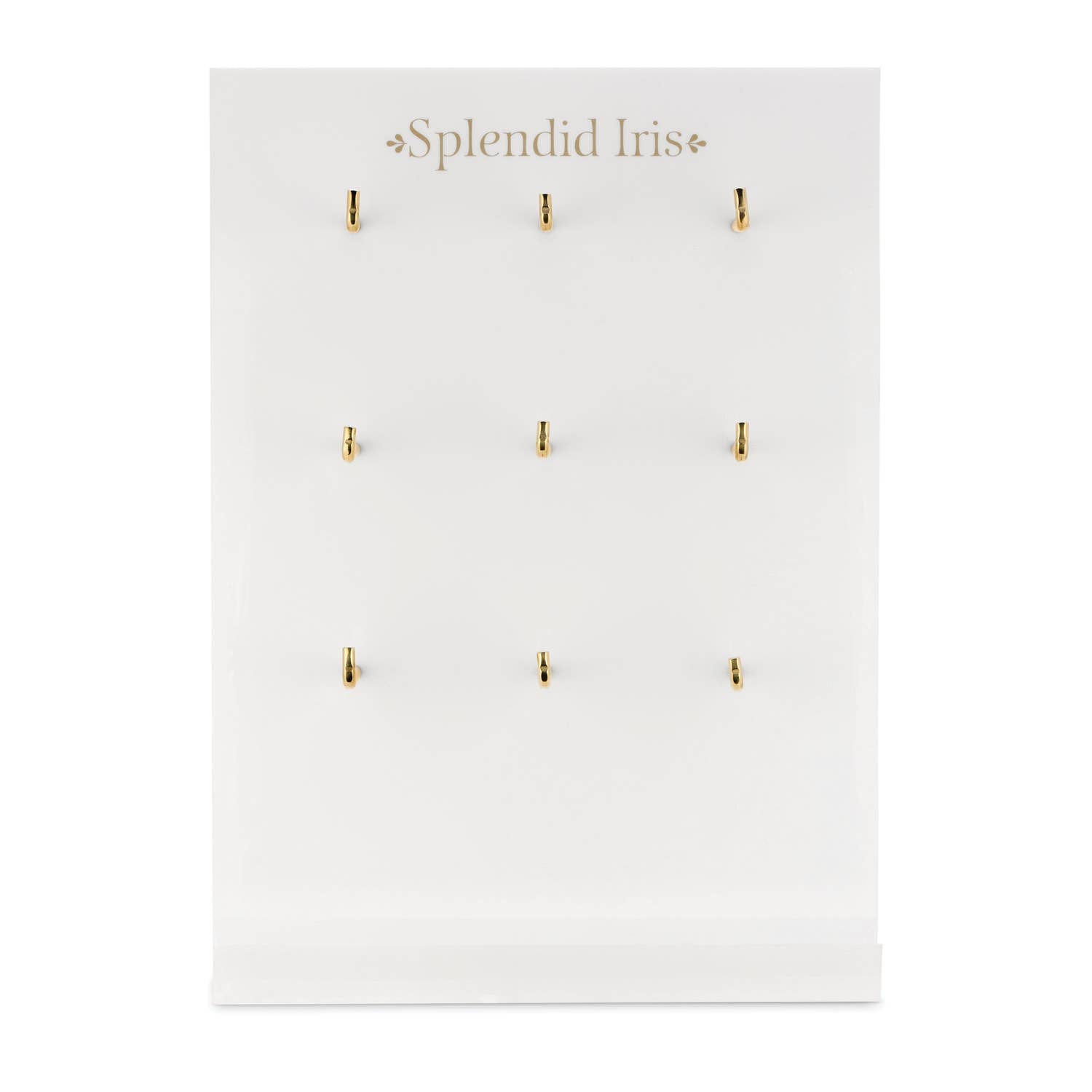 Splendid Iris - Branded 9 Hook Display