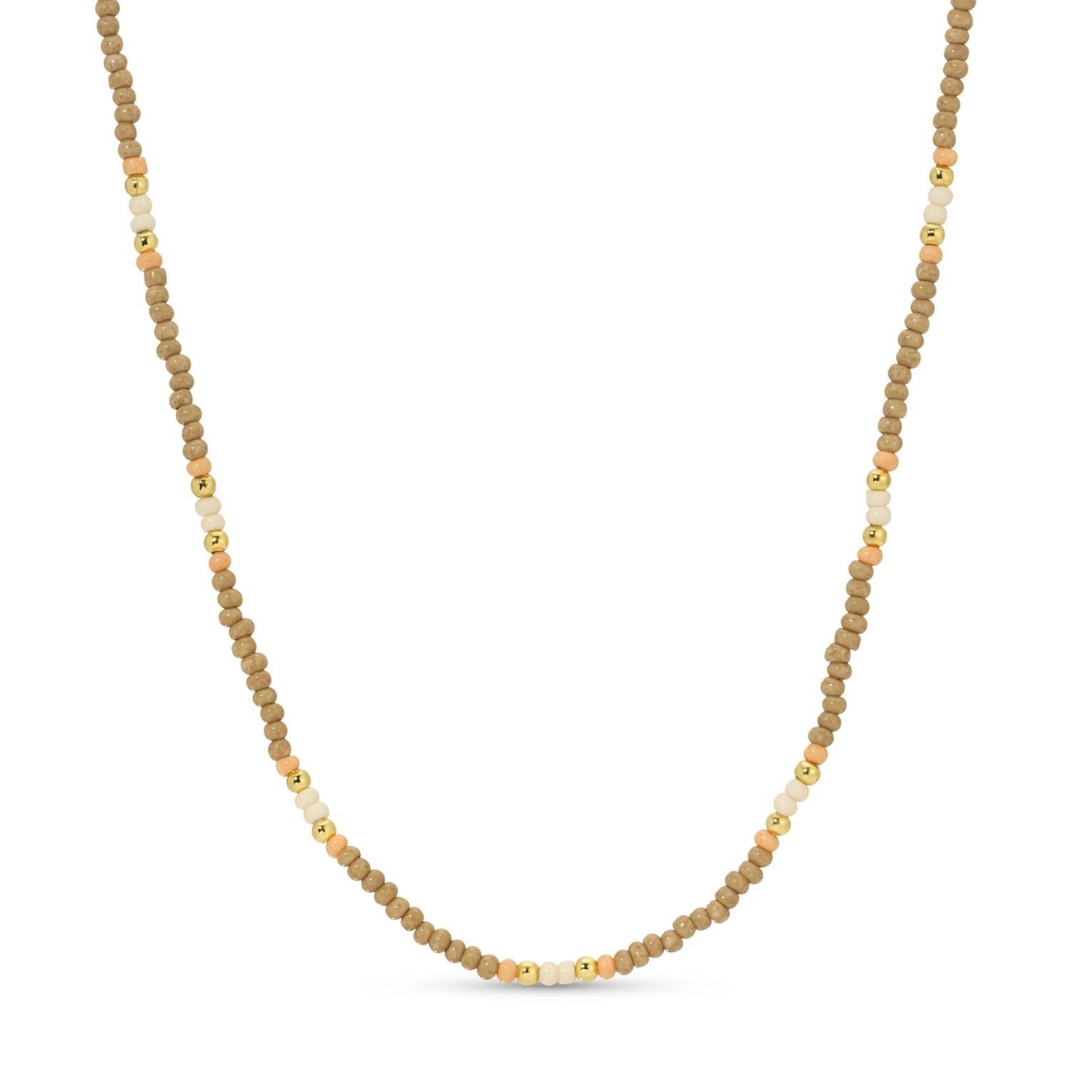 Splendid Iris - Sale - Delicate Seed Bead Necklaces - Assorted: Black/Grey/White