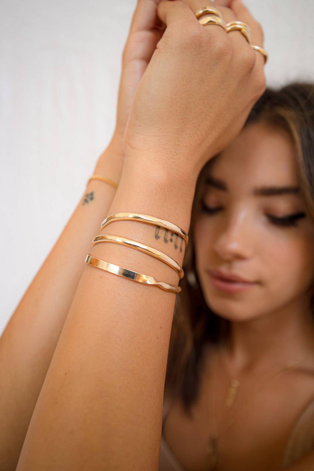 Paradigm Design - Reverse Cuff: Gold Filled / O/S